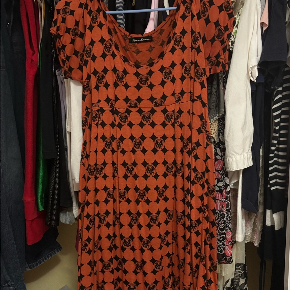 Hysteric Glamour Ramones Pattern Dress